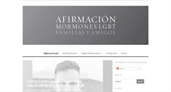 Desktop Screenshot of afirmacion.org