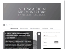 Tablet Screenshot of afirmacion.org